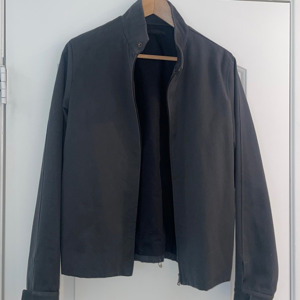 THE ROW Grey Men’s Cotton Jacket Sz S